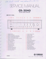 Yamaha CR-2040 - Service Manual-part-1 